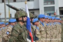 Slvnostn nstup jednotky UNFICYP v plrb Nitra