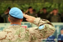 Slvnostn privtanie UNFICYP v plrb Nitra