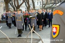 Jednotky Velitestva posdky Bratislava sasou spomienkovho stretnutia