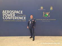 Veliteľ vzdušných síl na konferencii Aerospace Power 2023 v Ríme