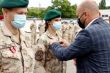 Privítanie profesionálnych vojakov pôsobiacich v zahraničných operáciách