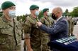 Privítanie profesionálnych vojakov pôsobiacich v zahraničných operáciách