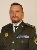 Veliaci poddôstojník pozemných síl Ozbrojených síl Slovenskej republiky štábny nadrotmajster Miroslav Ferenc